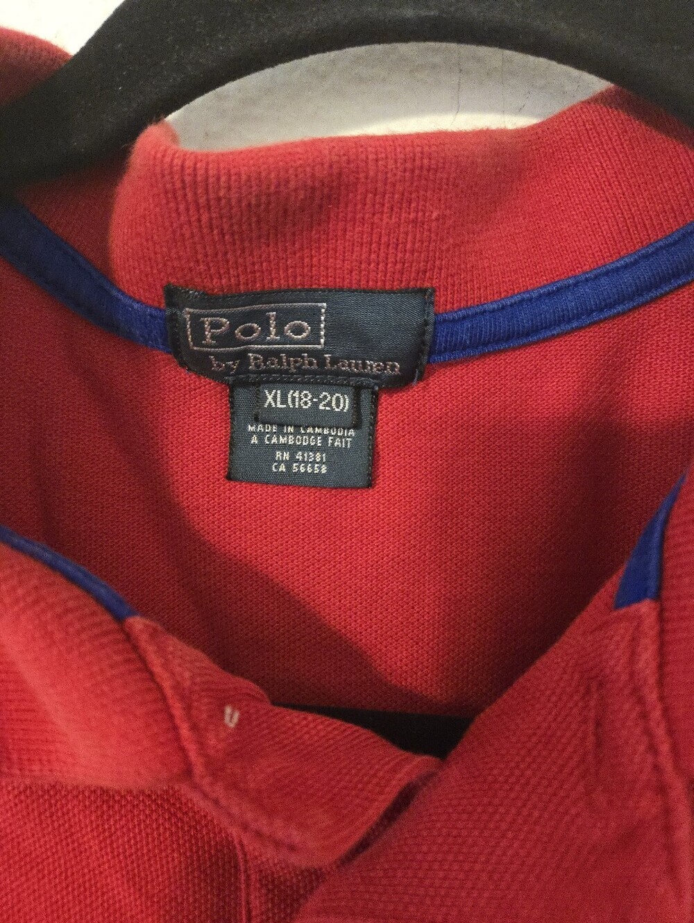 Polo Ralph Lauren USA Big Pony Polo Shirt Boys XL See Measurements. Comparable - Picture 3 of 6